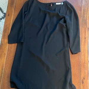 Black keyhole back dress